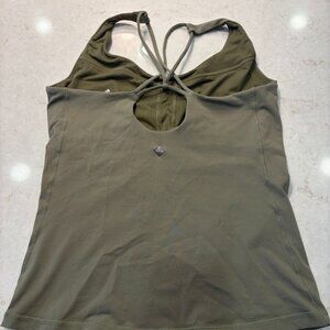 Prana Olive Green Yoga Tank